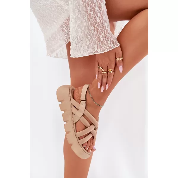  Dámské sandály BOTO FILAMIRA 37360 BEIGE 