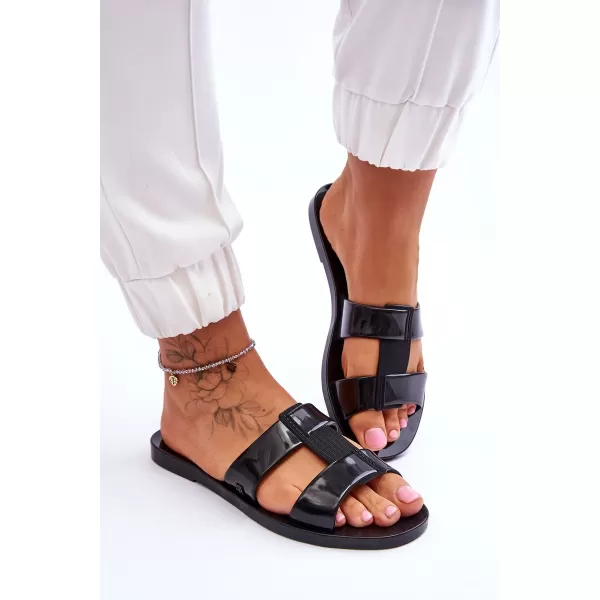  Dámské pantofle ZAXY JJ285263 BLACK 