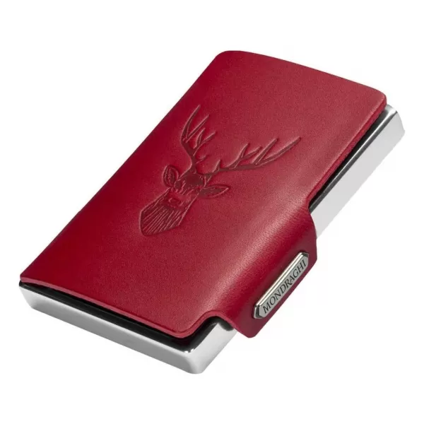  Peněženka MONDRAGHI Silhouette Classic Deer RED 