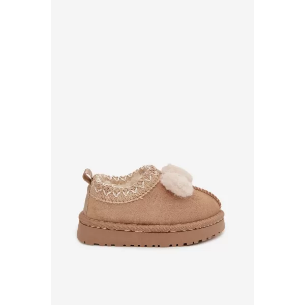  Dětské sněhule BOTO DAVEN 40657 BEIGE 