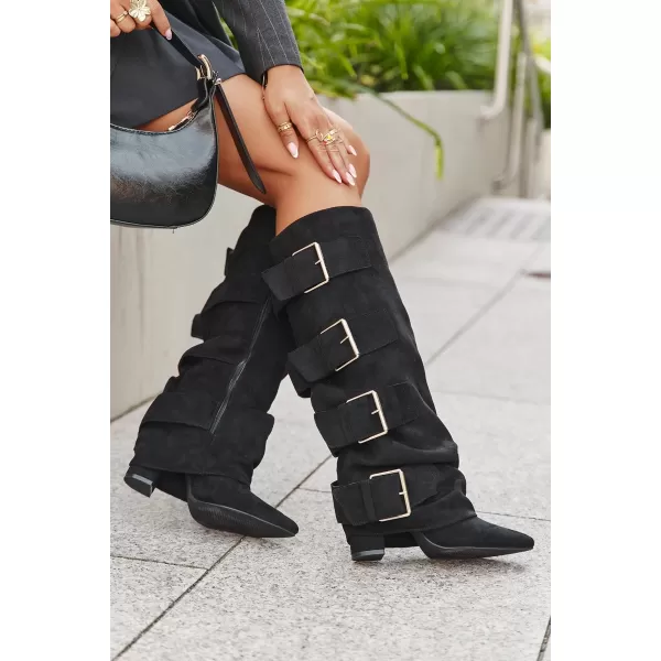  Dámské kozačky BOTO ISAVELLE 39162 BLACK 