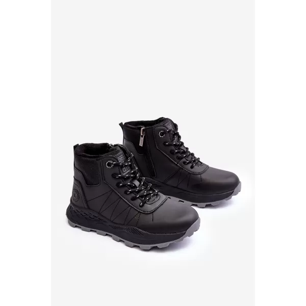  Dětské zimní boty BIG STAR MM374203 BLACK 