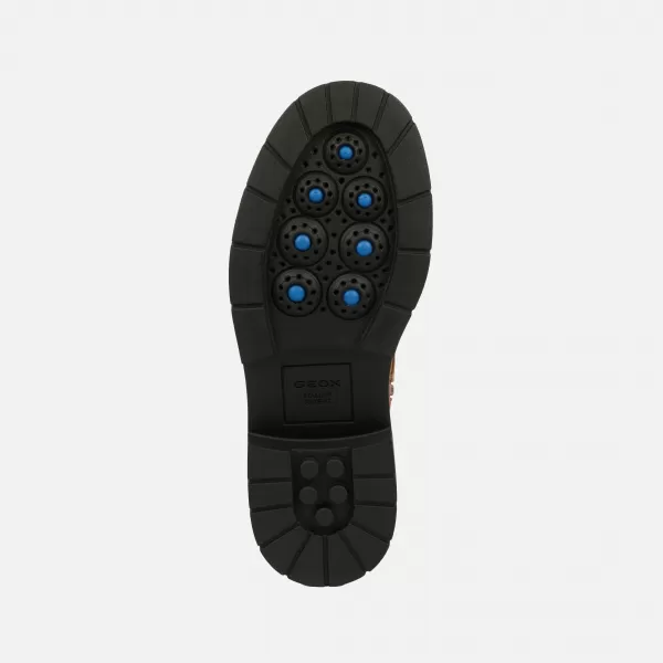  Dámské kotníkové boty GEOX SPHERICA EC7 G004252 HNĚDÁ 