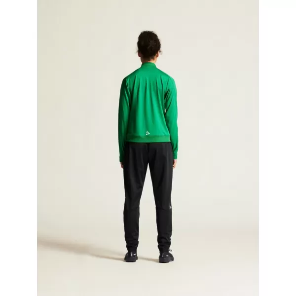  Dámská tréninková bunda CRAFT TW Evolve 2.0 Full Zip Jacket W TÝMOVĚ ZELENÁ 