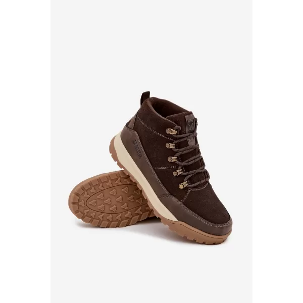  Pánské boty BIG STAR SS174263 BROWN/BEIGE 