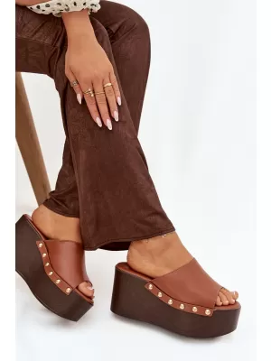Dámské nazouváky BOTO MARELINE 41236 CAMEL