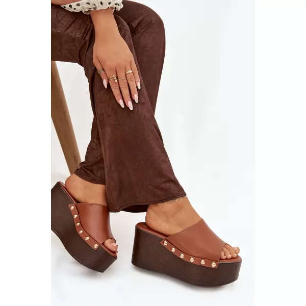  Dámské nazouváky BOTO MARELINE 41236 CAMEL 