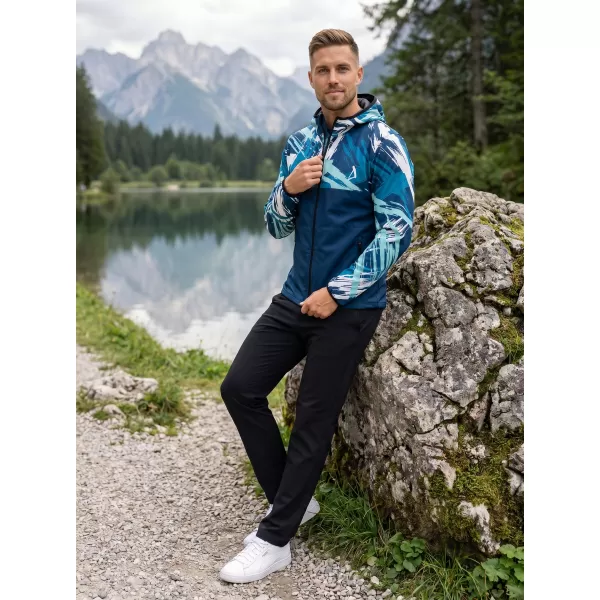  Pánská softshellová bunda premium ALTISPORT VOJ/ALM039JACK01 NÁMOŘNÍ MODRÁ 