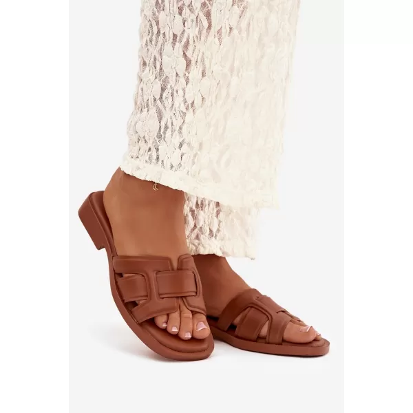  Dámské pantofle BOTO LORANIA 41242 CAMEL 