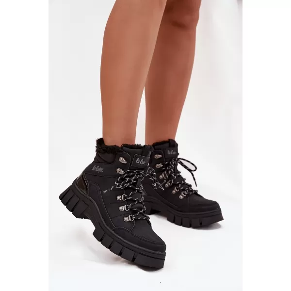  Dámské zimní boty LEE COOPER LCJ-25-31-3911 BLACK 