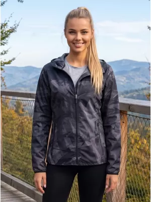 Dámská softshellová bunda premium ALTISPORT VOJ/ALW096JACK01 ČERNÁ
