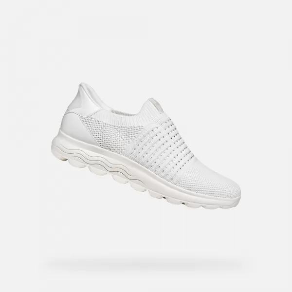  Dámské tenisky GEOX SPHERICA PLUS G012962 BÍLÁ 