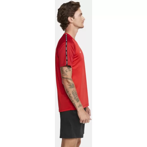  Pánské kontrastní sportovní tričko CRAFT TW Squad Go Contrast Jersey M JASNĚ ČERVENÁ/EXPRES 