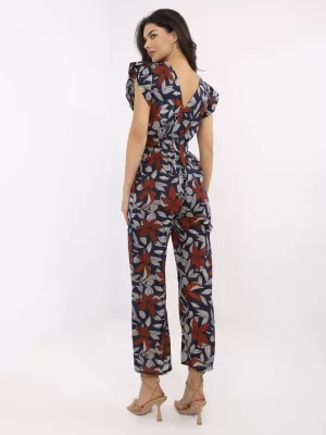 Dámský overal ITALY MODA DHJ-KO-13568.13P NAVY