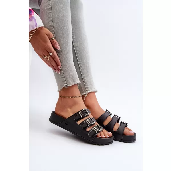  Dámské pantofle ZAXY JJ285058 BLACK 