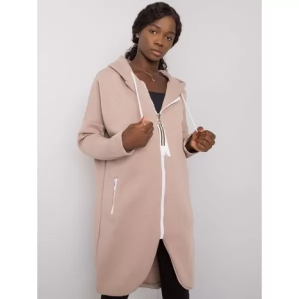 Dámská mikina RELEVANCE RV-BL-4742.20P DARK BEIGE 