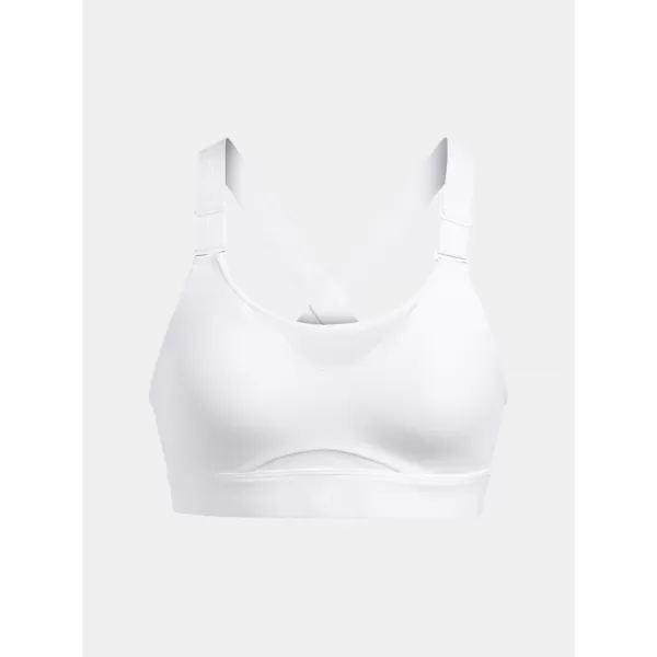  Dámská podprsenka UNDER ARMOUR UA INFINITY HIGH 2.0 BRA 1384112-101 BÍLÁ 