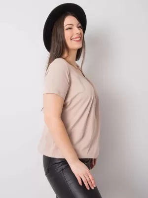 Dámské triko BASIC FEEL GOOD RV-TS-6320.85P BEIGE