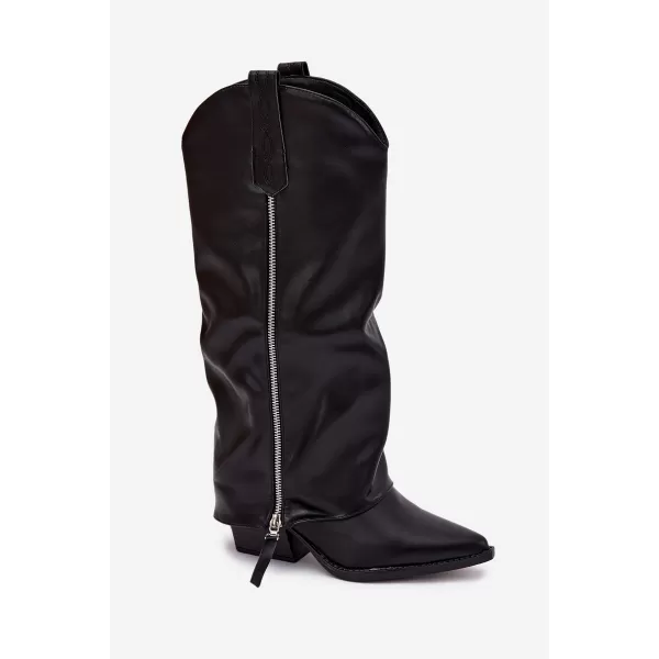  Dámské kozačky BOTO PALIRA 40676 BLACK 