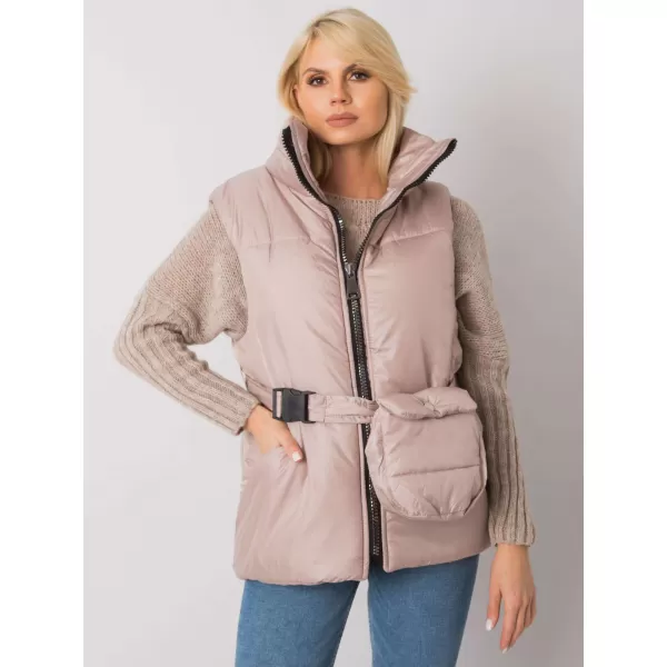  Dámská vesta EX MODA EM-KZ-611.40X BEIGE 