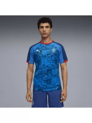 Pánské funkční triko PUMA NEYMAR JR PLAYMAKER JERSEY 660314-10 BLAZING BLUE/PUMAWHITE/ULTRA