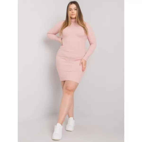  Dámské šaty RUE PARIS RV-SK-R5133.07P BRIGHT PINK 