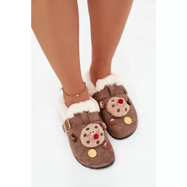  Dámské pantofle BOTO THALORA 40800 BROWN 
