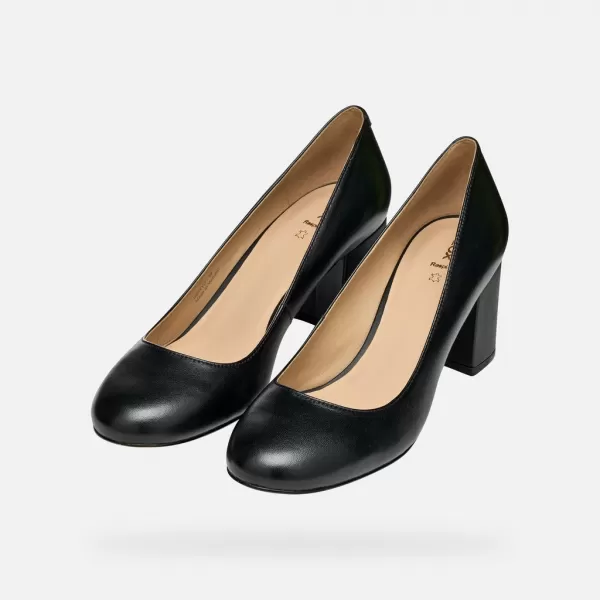  Dámské lodičky GEOX VIRNILISA 65 G009772 ČERNÁ 