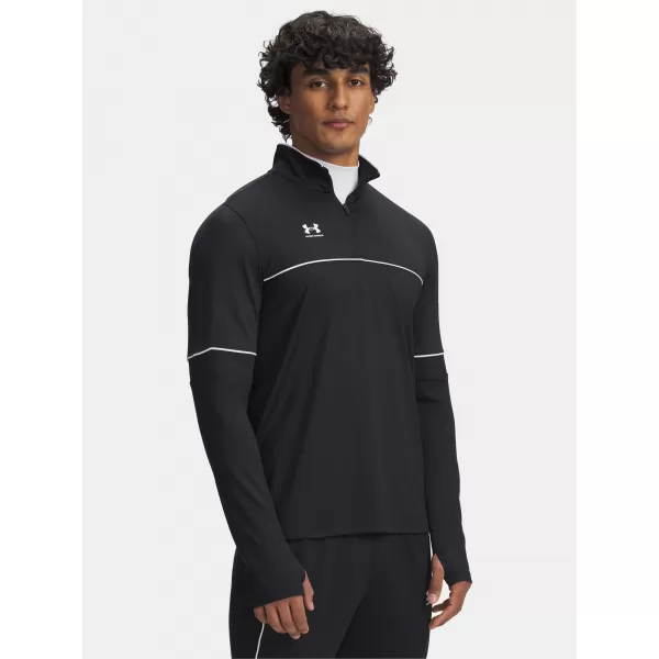  Pánské triko UNDER ARMOUR M CHALLENGER TRAINING QZ 6004043-001 ČERNÁ 