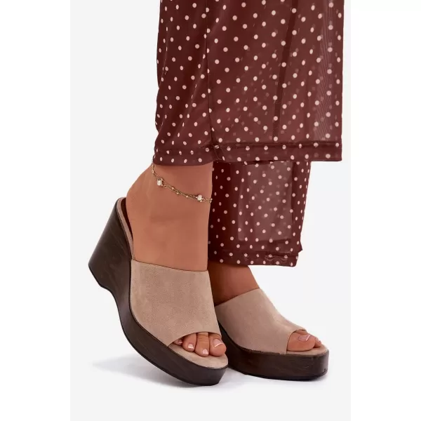  Dámské pantofle BOTO RAVELIA 41346 KHAKI 