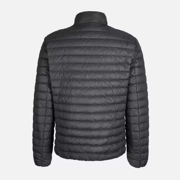  Pánské péřová bunda GEOX WARRENS G014372 ŠEDÁ 