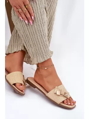 Dámské pantofle BOTO SALLARIELA 37528 BEIGE