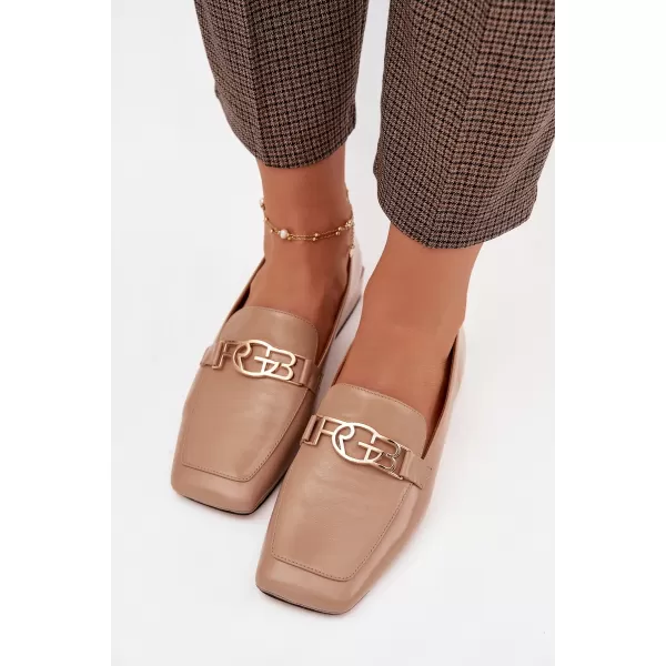  Dámské mokasíny D&A CR61-3125 BEIGE 
