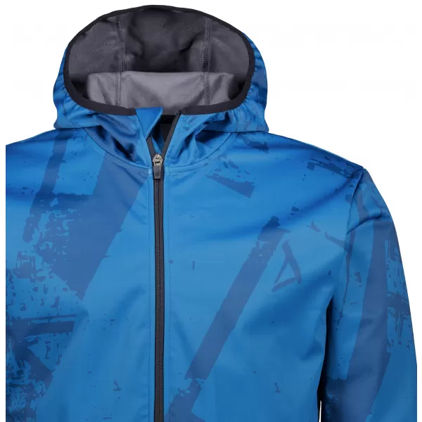  Pánská softshellová bunda premium ALTISPORT VOJ/ALM079JACK01 MODRÁ 