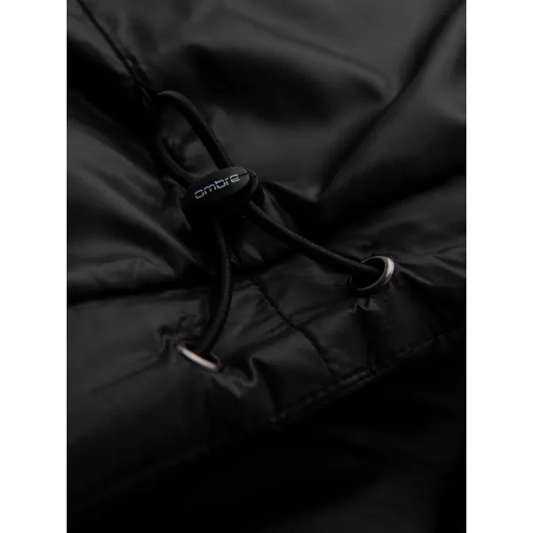  Pánská bunda OMBRE OM-JAHP-0235 BLACK 