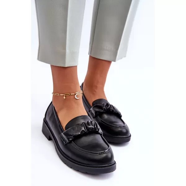  Dámské mokasíny S.BARSKI HY335 BLACK 
