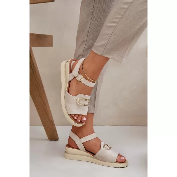  Dámské sandály BOTO SALIANES 35760 BEIGE 