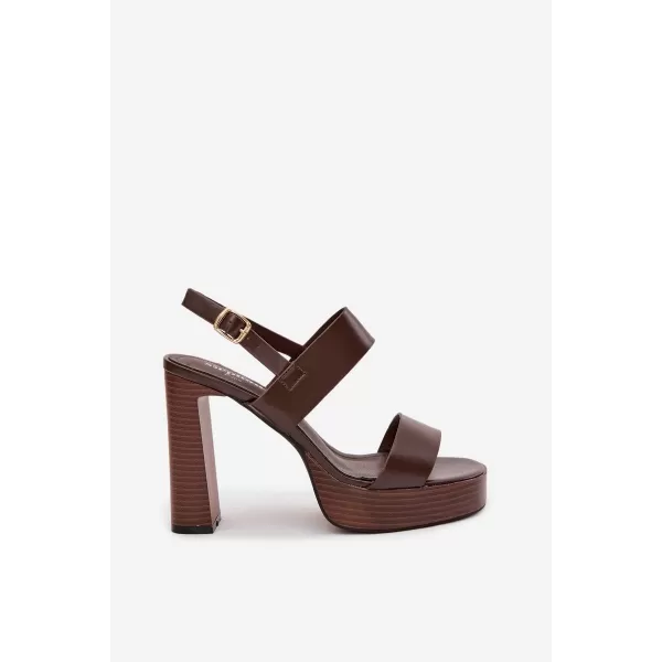  Dámské sandály BOTO HANELIA 41462 BROWN 
