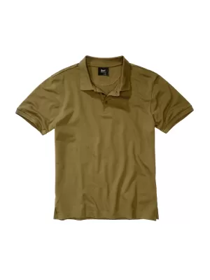 Pánské triko s límečkem BRANDIT 4215 OLIVE