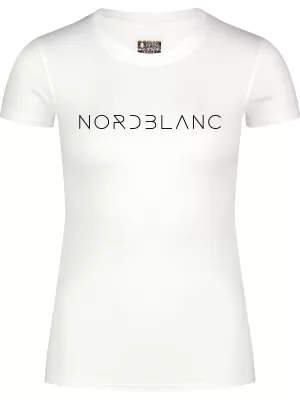 Dámské triko NORDBLANC GRASS NBSLT8169 BÍLÁ