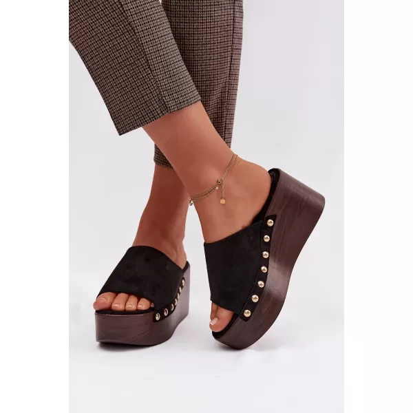  Dámské nazouváky BOTO HELIVINA 41628 BLACK 