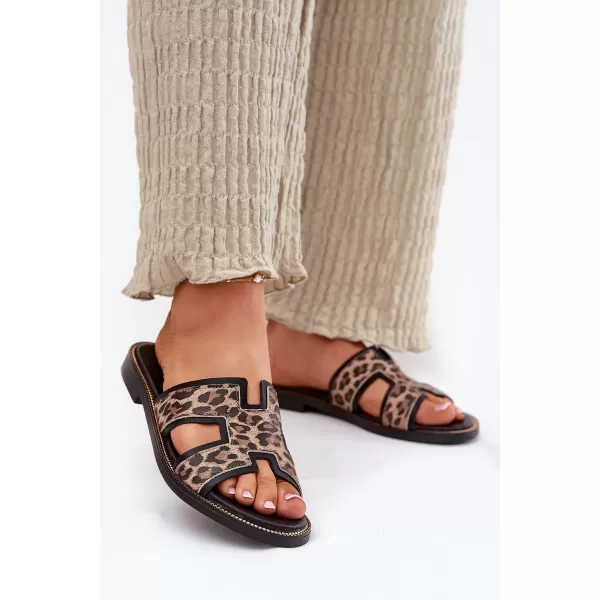  Dámské pantofle ZAZOO 40383 BEIGE 