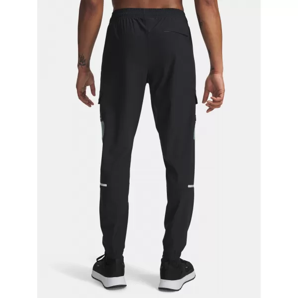  Pánské sportovní kalhoty UNDER ARMOUR UA TECH UTILITY WOVEN PANT 6004966-002 ČERNÁ 