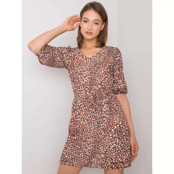  Dámské šaty LAKERTA LK-SK-508079.47P BROWN 