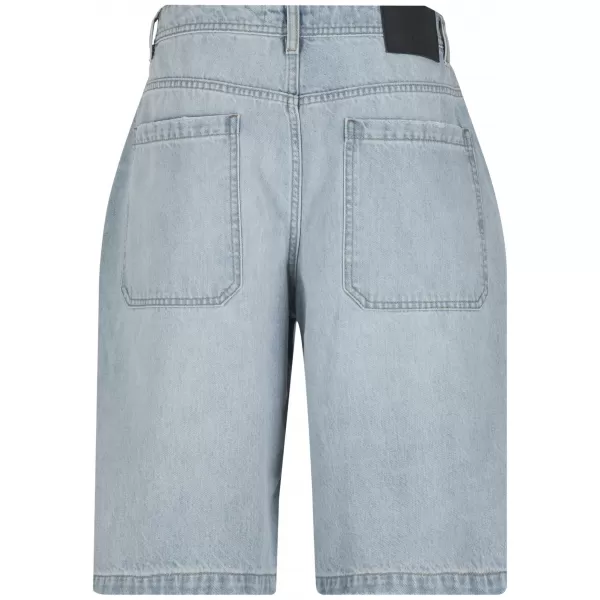  Pánské kraťasy DEF DFSH054 LIGHT BLUE WASHED 