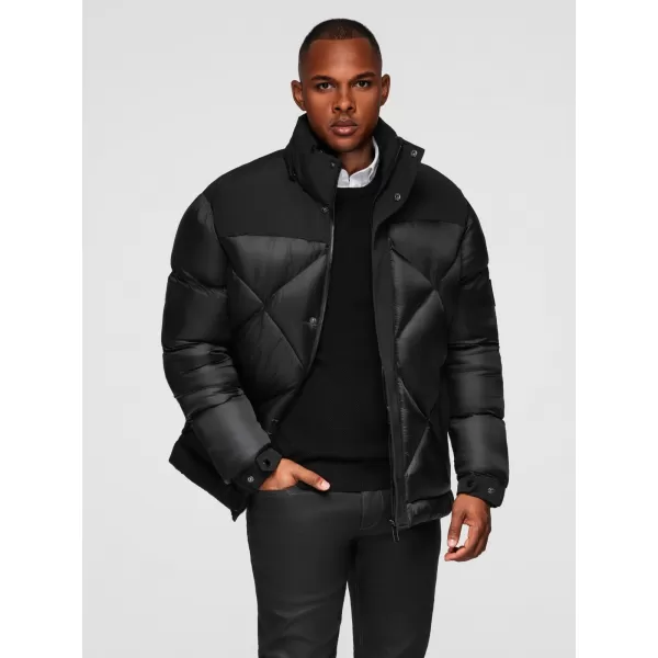  Pánská bunda OMBRE OM-JAHP-0237 BLACK 