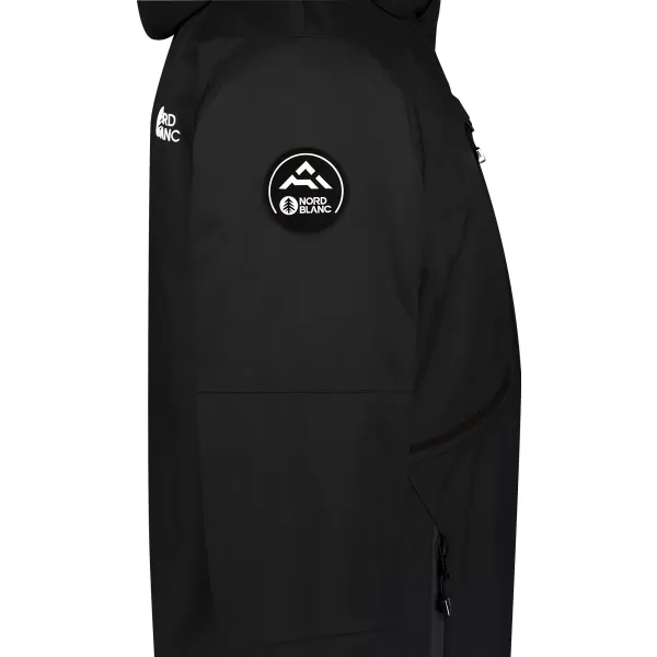  Pánská lyžařská bunda NORDBLANC BRAN NBWJM8294 ČERNÁ 