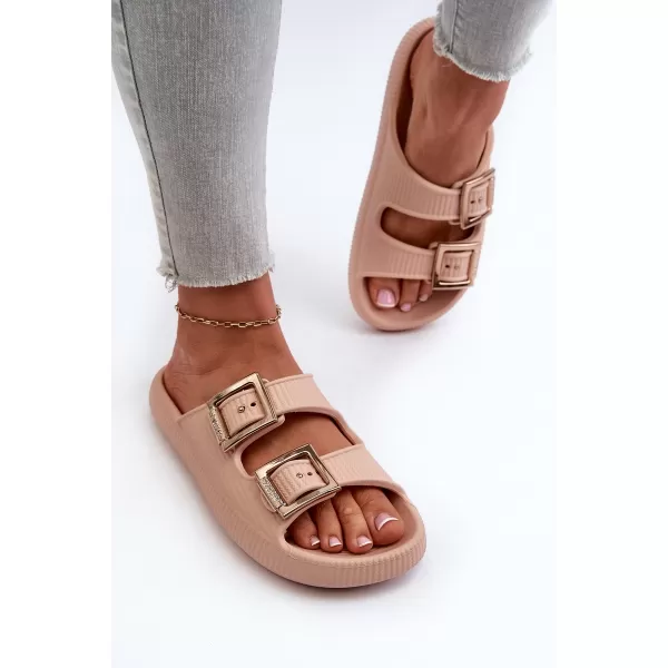  Dámské žabky ZAXY LL285087 BEIGE 