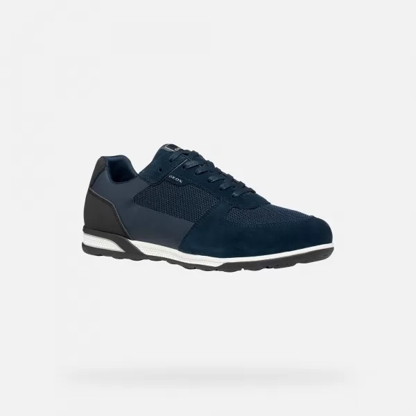  Pánské tenisky GEOX SPHERICA ACTIF X3 G014609 TMAVĚ MODRÁ 