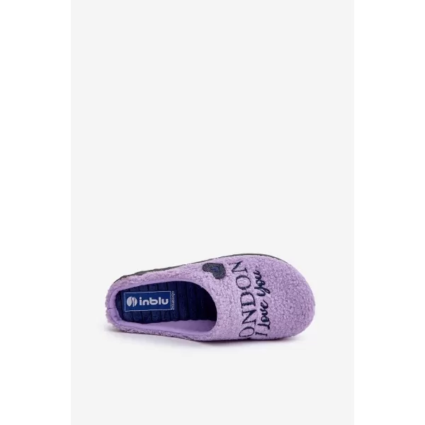  Dámské pantofle INBLU ET000027 PURPLE 